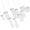 Cwi Lighting Carolina LED Chandelier With Pewter Finish 1090P40-10-269-O - alternate 3